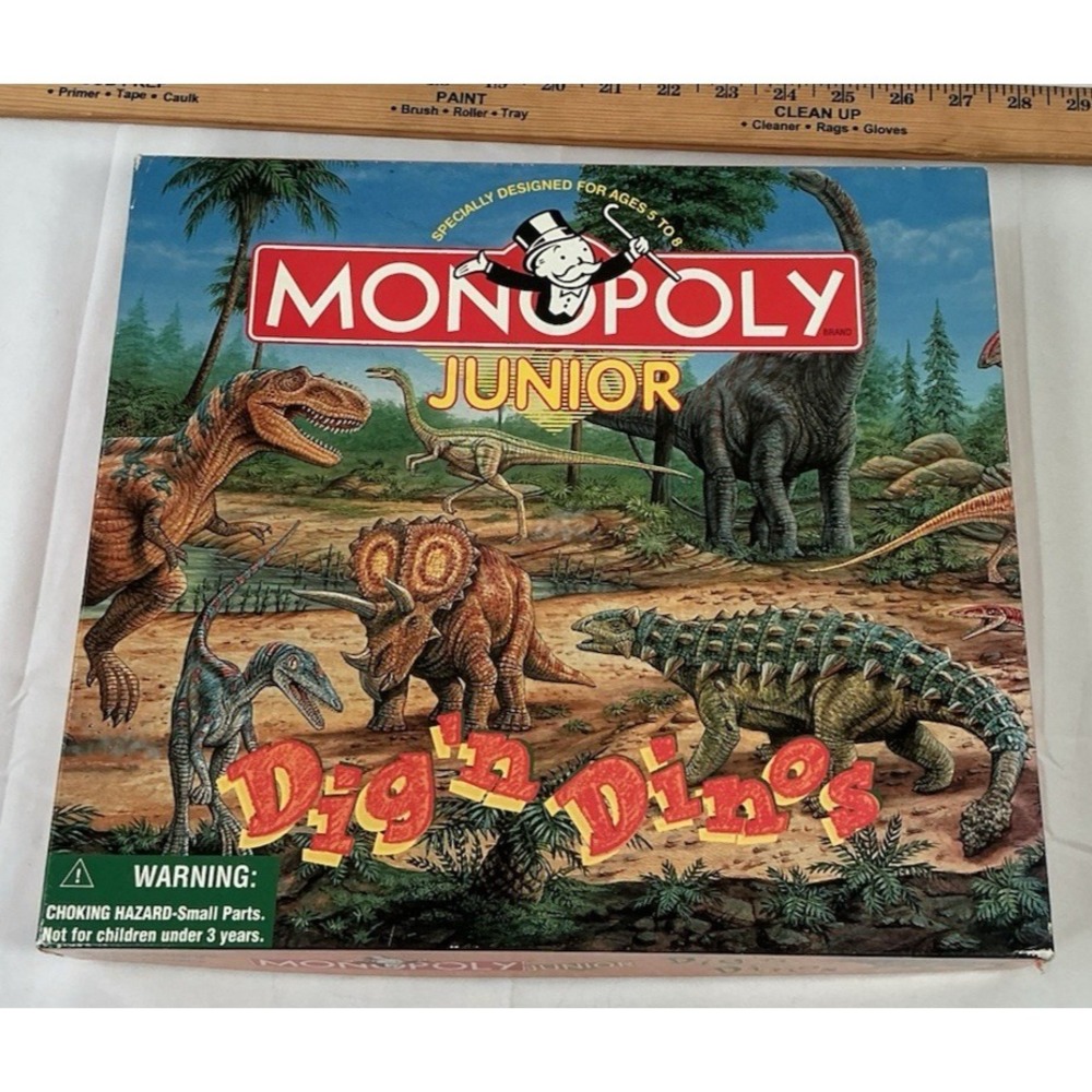 Monopoly Junior - Dig'n Dinos Board Game (1998)